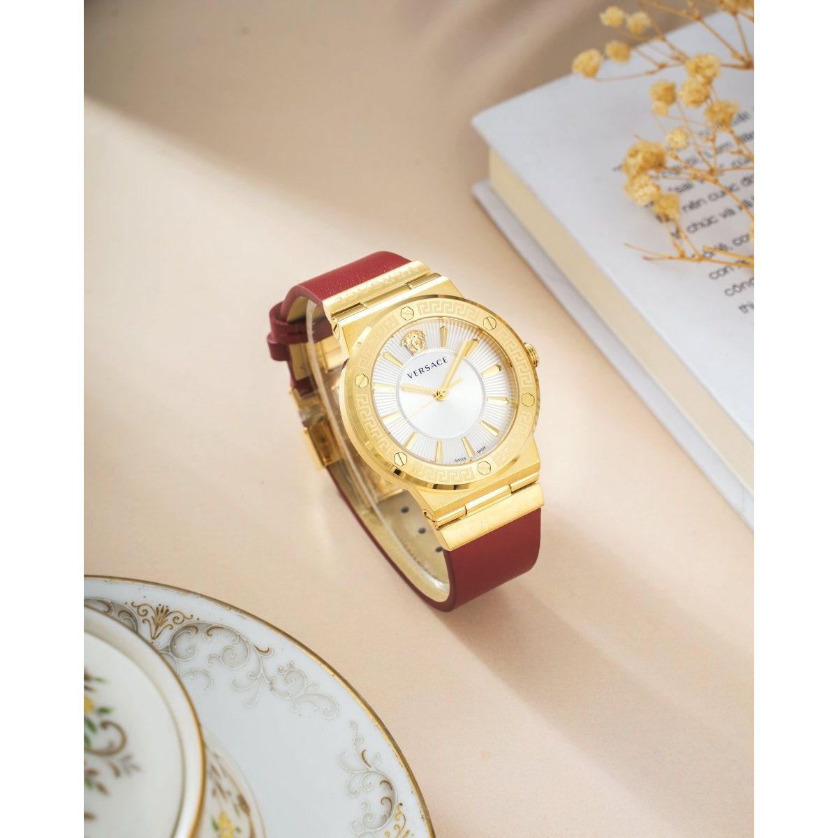 VERSACE Đồng Hồ Nữ Greca Logo VEVH00420 - L&M Luxury Timepieces