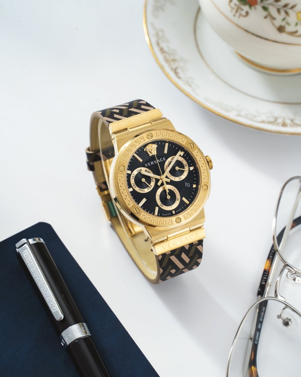 Greca Logo Chrono - L&M Luxury Timepieces