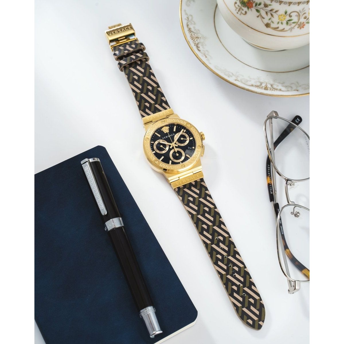 VERSACE Đồng Hồ Nam Greca Logo Chrono VEZ900621 - L&M Luxury Timepieces