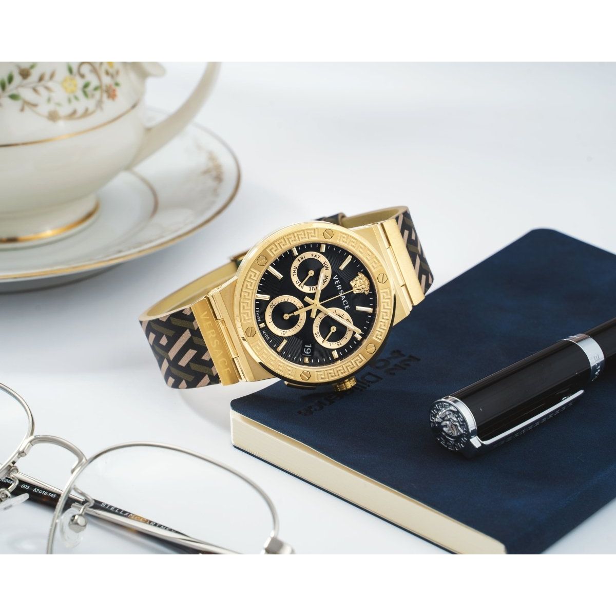VERSACE Đồng Hồ Nam Greca Logo Chrono VEZ900621 - L&M Luxury Timepieces