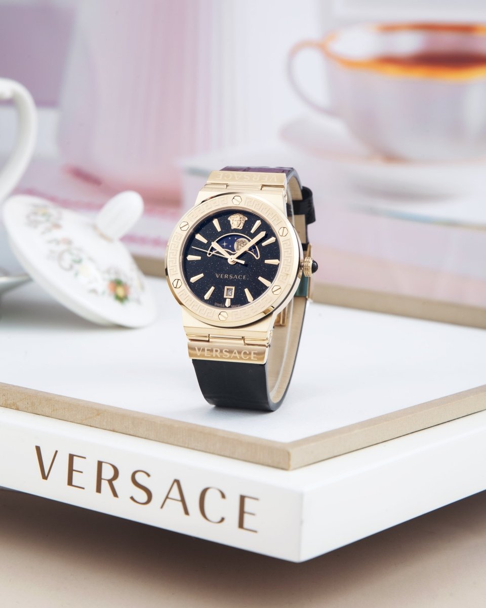 Greca Logo Moonphase - L&M Luxury Timepieces