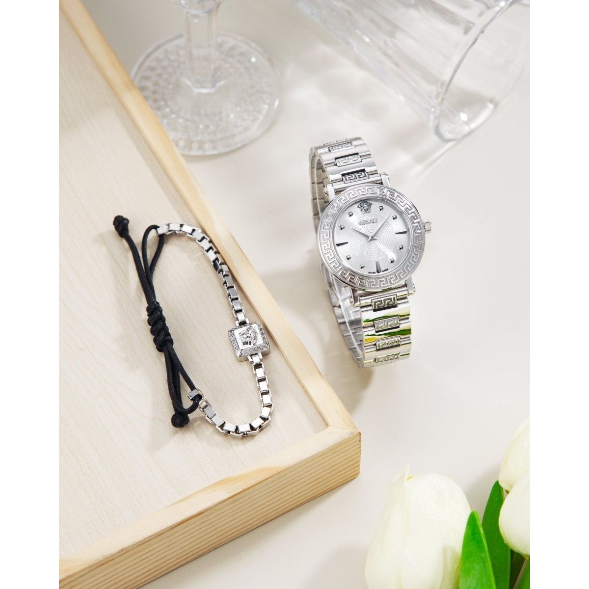 VERSACE Đồng Hồ Nữ Greca Sphere VE9C00324 - L&M Luxury Timepieces