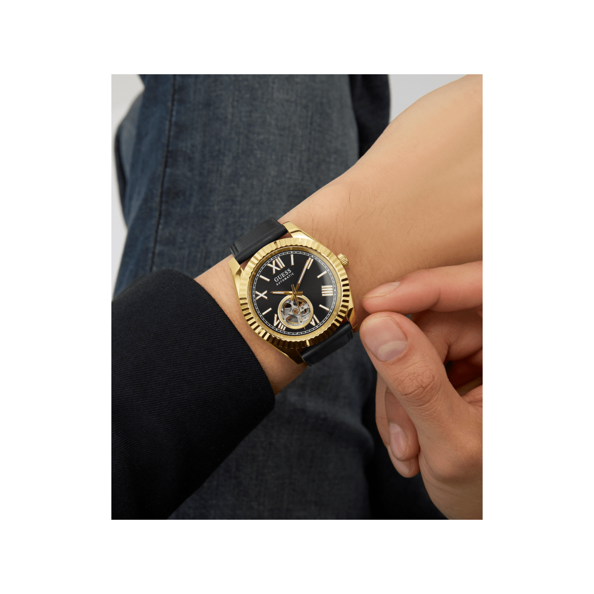 GUESS Đồng Hồ Nam Connoisseur Automatic GW0985G2 - L&M Luxury Timepieces