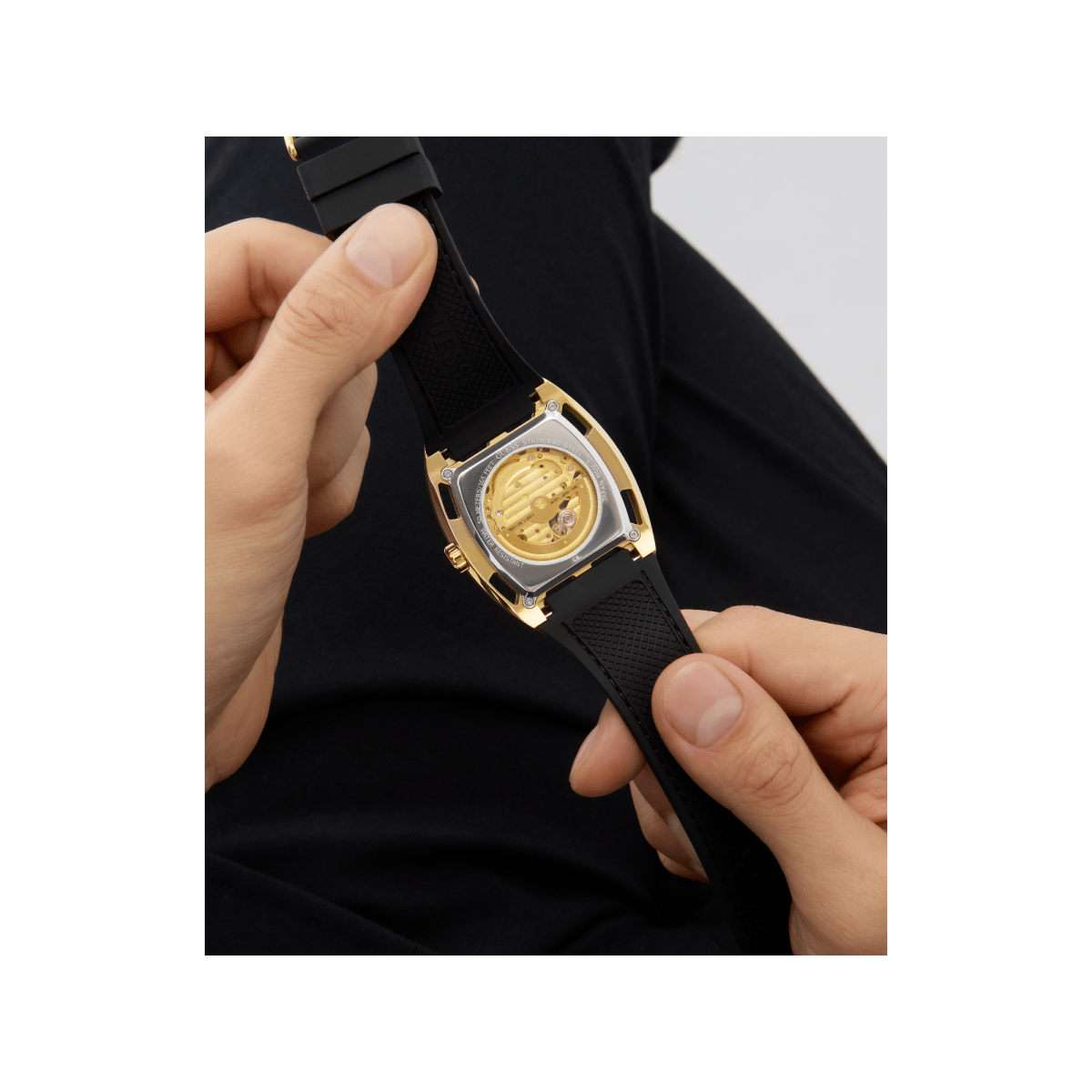 GUESS Đồng Hồ Nam Phoenix Automatic GW0980G2 - L&M Luxury Timepieces