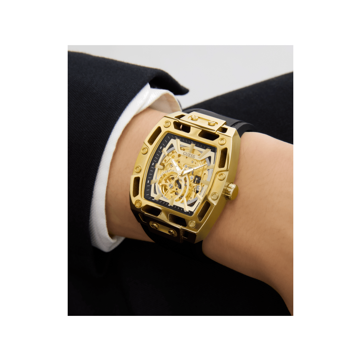 GUESS Đồng Hồ Nam Phoenix Automatic GW0980G2 - L&M Luxury Timepieces