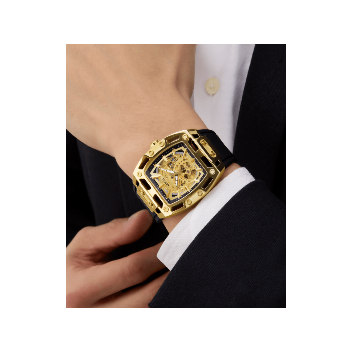 GUESS Đồng Hồ Nam Phoenix Automatic GW0980G2 - L&M Luxury Timepieces