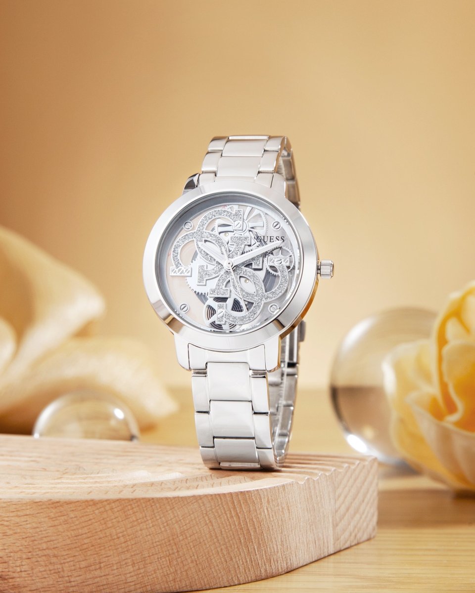 GUESS Đồng Hồ Nữ Quattro Clear GW0300L1 - L&M Luxury Timepieces