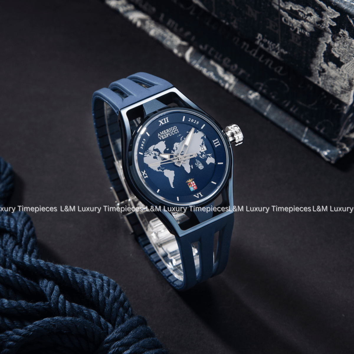 LOCMAN Đồng Hồ Nam Amerigo Vespucci Automatic 0537B02S - blamvesb - L&M Luxury Timepieces