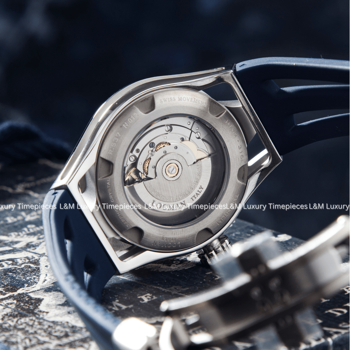 LOCMAN Đồng Hồ Nam Amerigo Vespucci Automatic 0537A02S - 00amvesb - L&M Luxury Timepieces