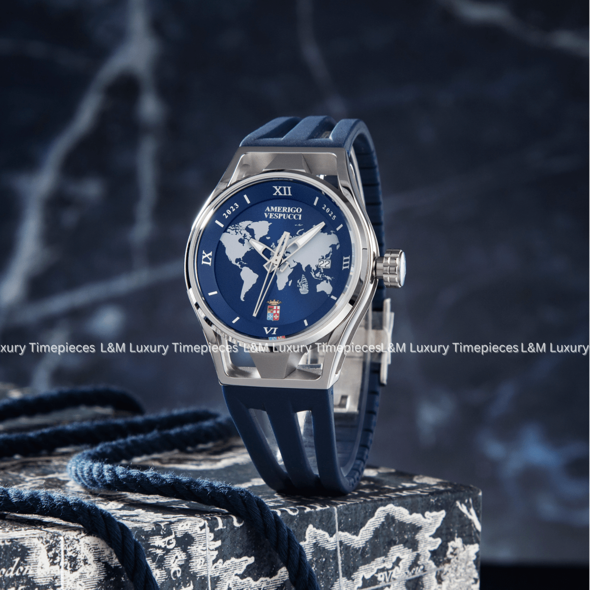 LOCMAN Đồng Hồ Nam Amerigo Vespucci Automatic 0537A02S - 00amvesb - L&M Luxury Timepieces