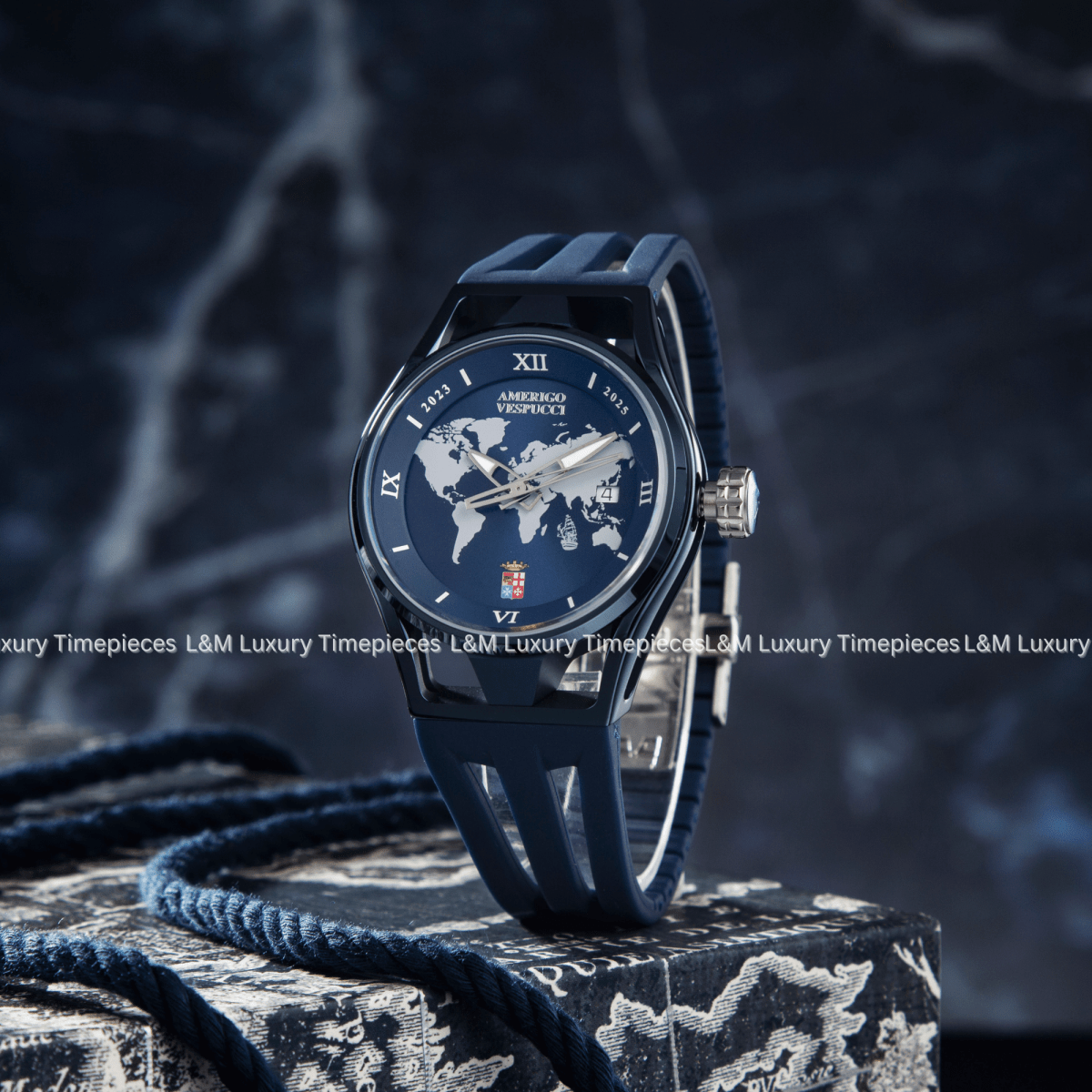 LOCMAN Đồng Hồ Nam Amerigo Vespucci Automatic 0537B02S - blamvesb - L&M Luxury Timepieces