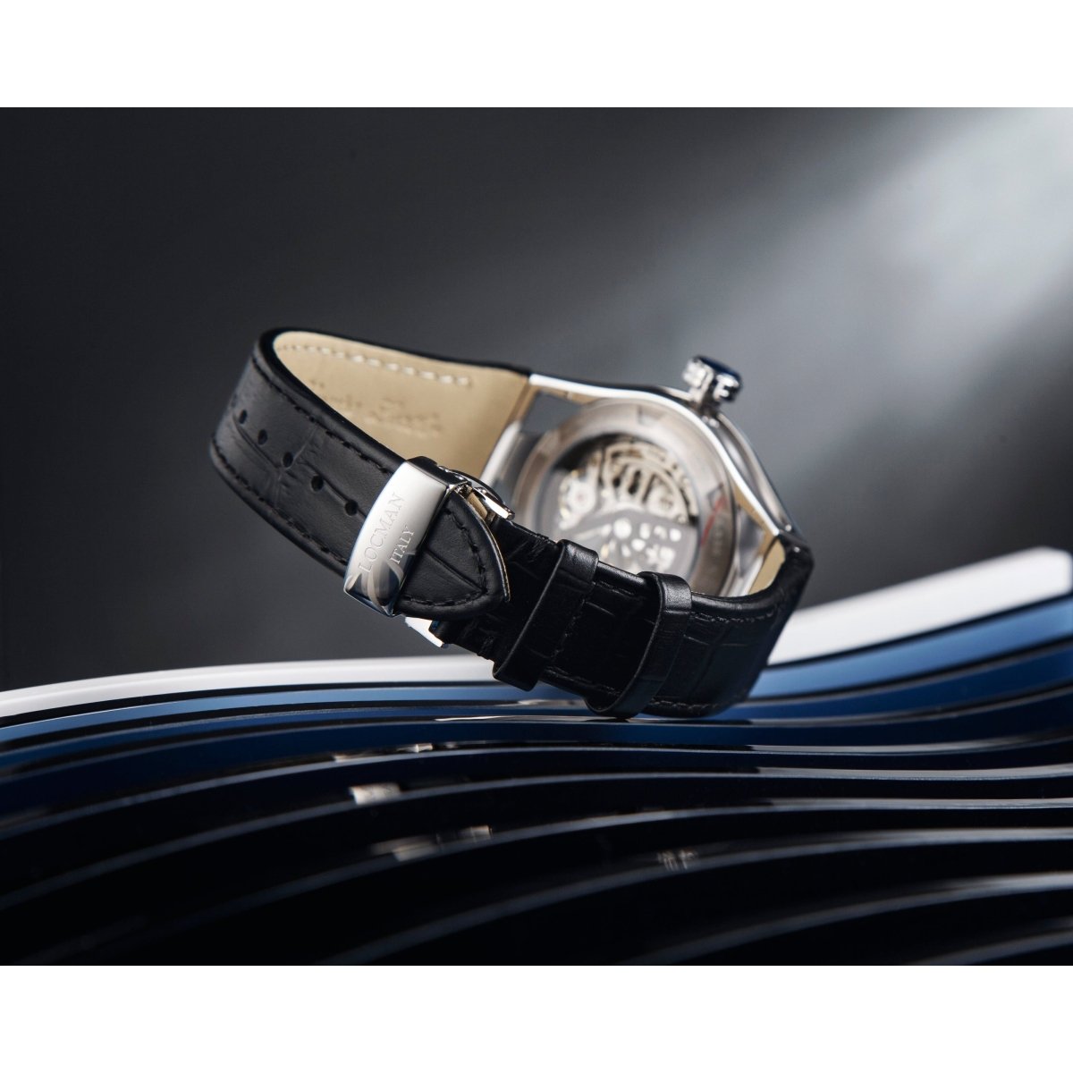 LOCMAN Đồng Hồ Nam Montecristo Skeleton Automatic 0538A01S-00BKGYPK - L&M Luxury Timepieces