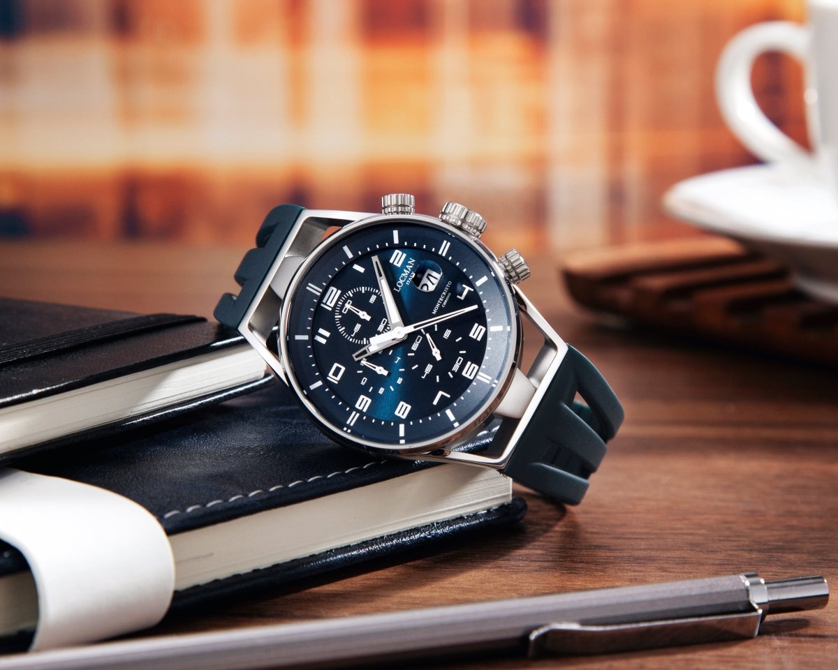 LOCMAN Đồng Hồ Nam Montecristo Chronograph Quartz <meta charset="utf - 8"> <span>0542A19S - 00PTWHSL</span> - L&M Luxury Timepieces