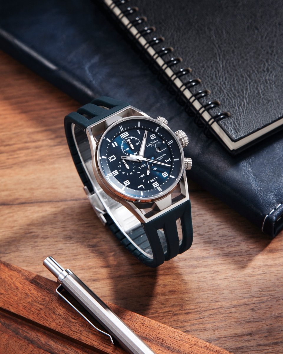 LOCMAN Đồng Hồ Nam Montecristo Chronograph Quartz <meta charset="utf - 8"> <span>0542A19S - 00PTWHSL</span> - L&M Luxury Timepieces