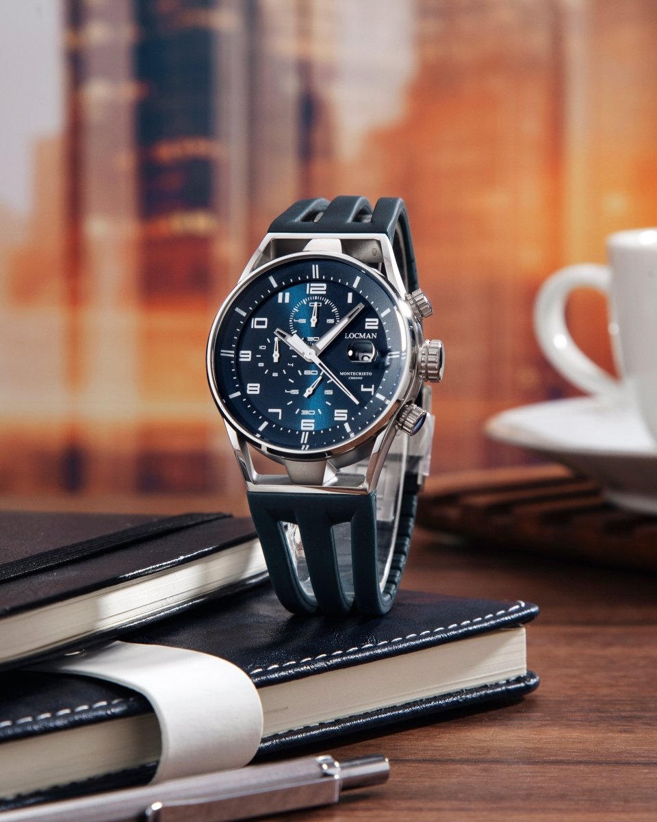 LOCMAN Đồng Hồ Nam Montecristo Chronograph Quartz <meta charset="utf - 8"> <span>0542A19S - 00PTWHSL</span> - L&M Luxury Timepieces
