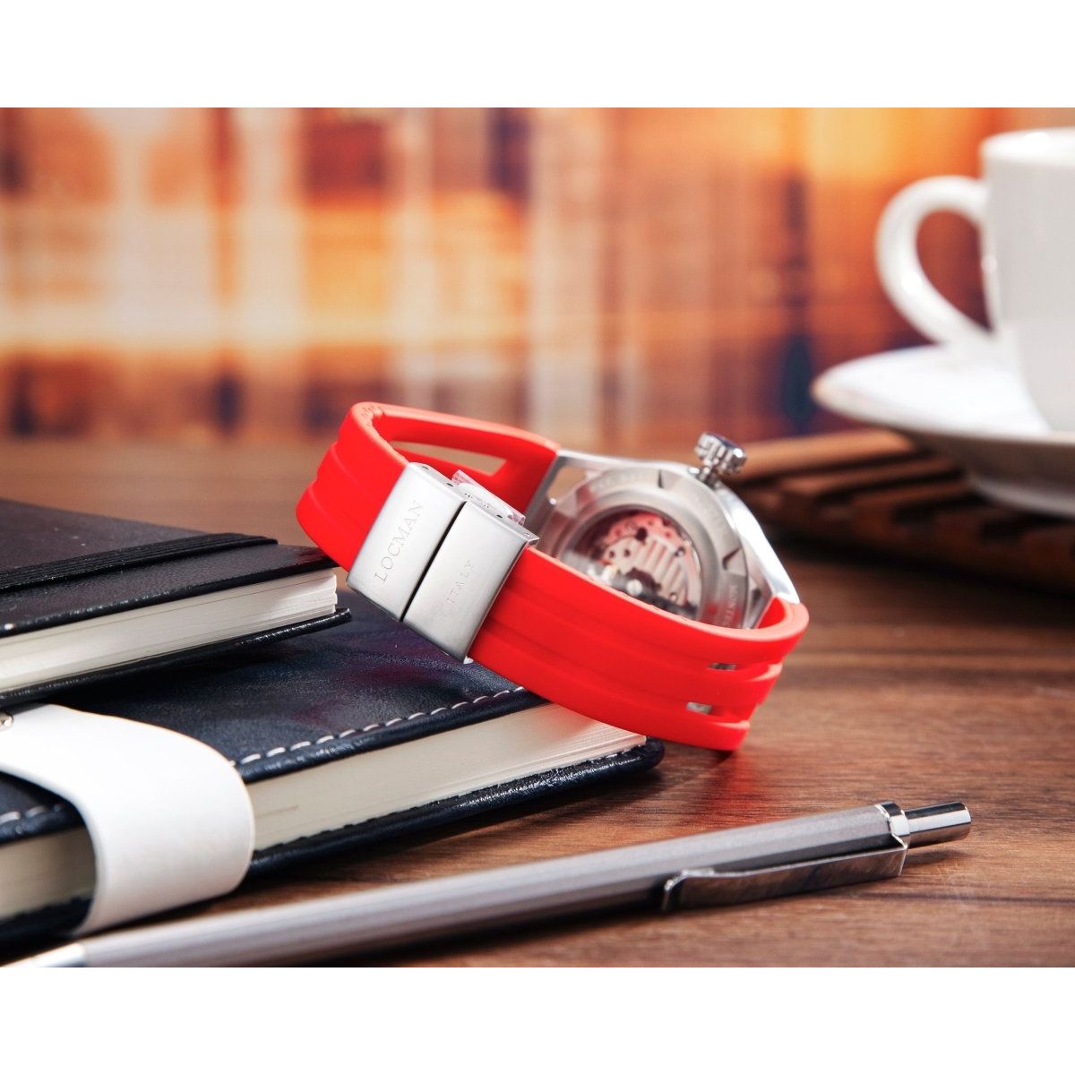 LOCMAN Đồng Hồ Nam Montecristo Automatic 0541A01S - 00bkrdsr - L&M Luxury Timepieces