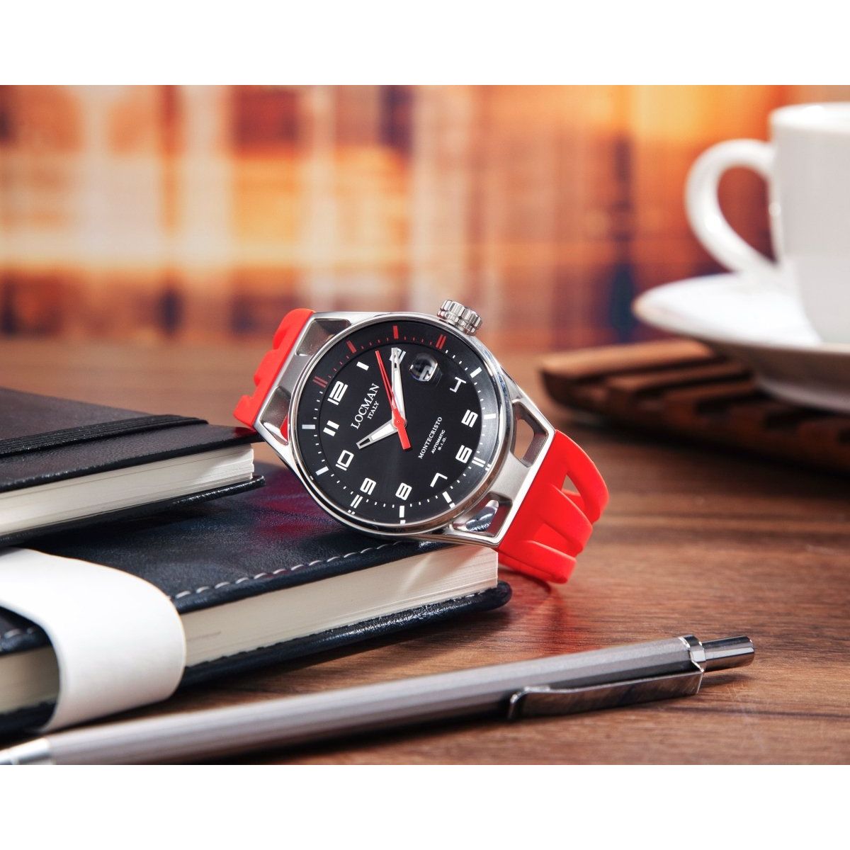 LOCMAN Đồng Hồ Nam Montecristo Automatic 0541A01S - 00bkrdsr - L&M Luxury Timepieces