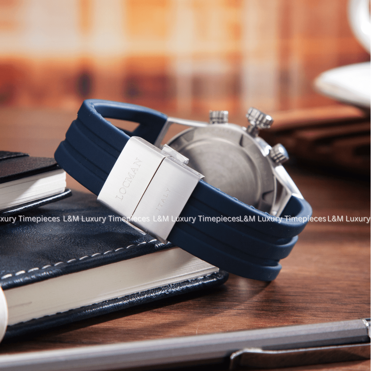 LOCMAN Đồng Hồ Nam Montecristo Chronograph Quartz 0542A02S - 00blwhsb - L&M Luxury Timepieces