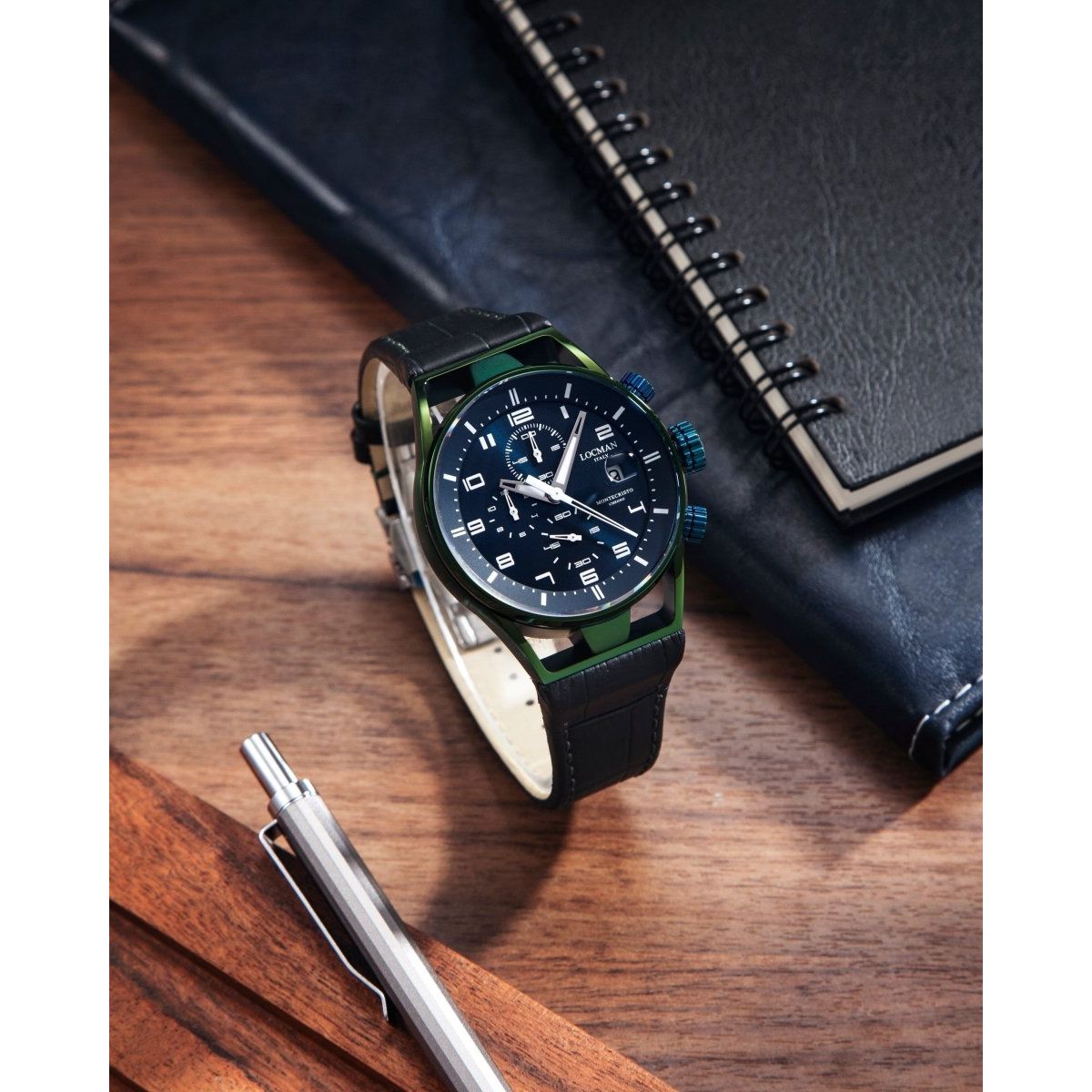 LOCMAN Đồng Hồ Nam Montecristo Chronograph Quartz 0542V19S - grptwhpl - L&M Luxury Timepieces