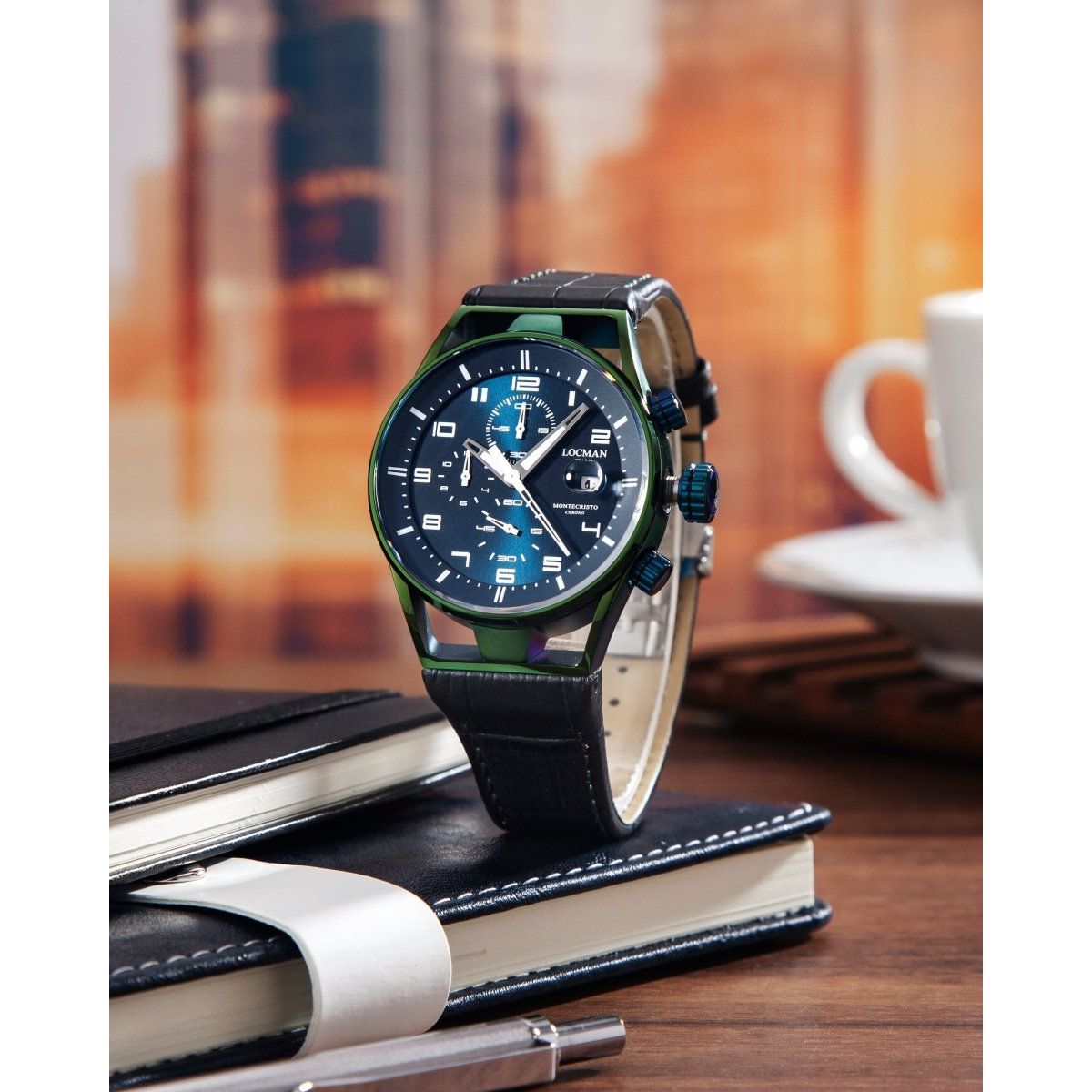 LOCMAN Đồng Hồ Nam Montecristo Chronograph Quartz 0542V19S - grptwhpl - L&M Luxury Timepieces