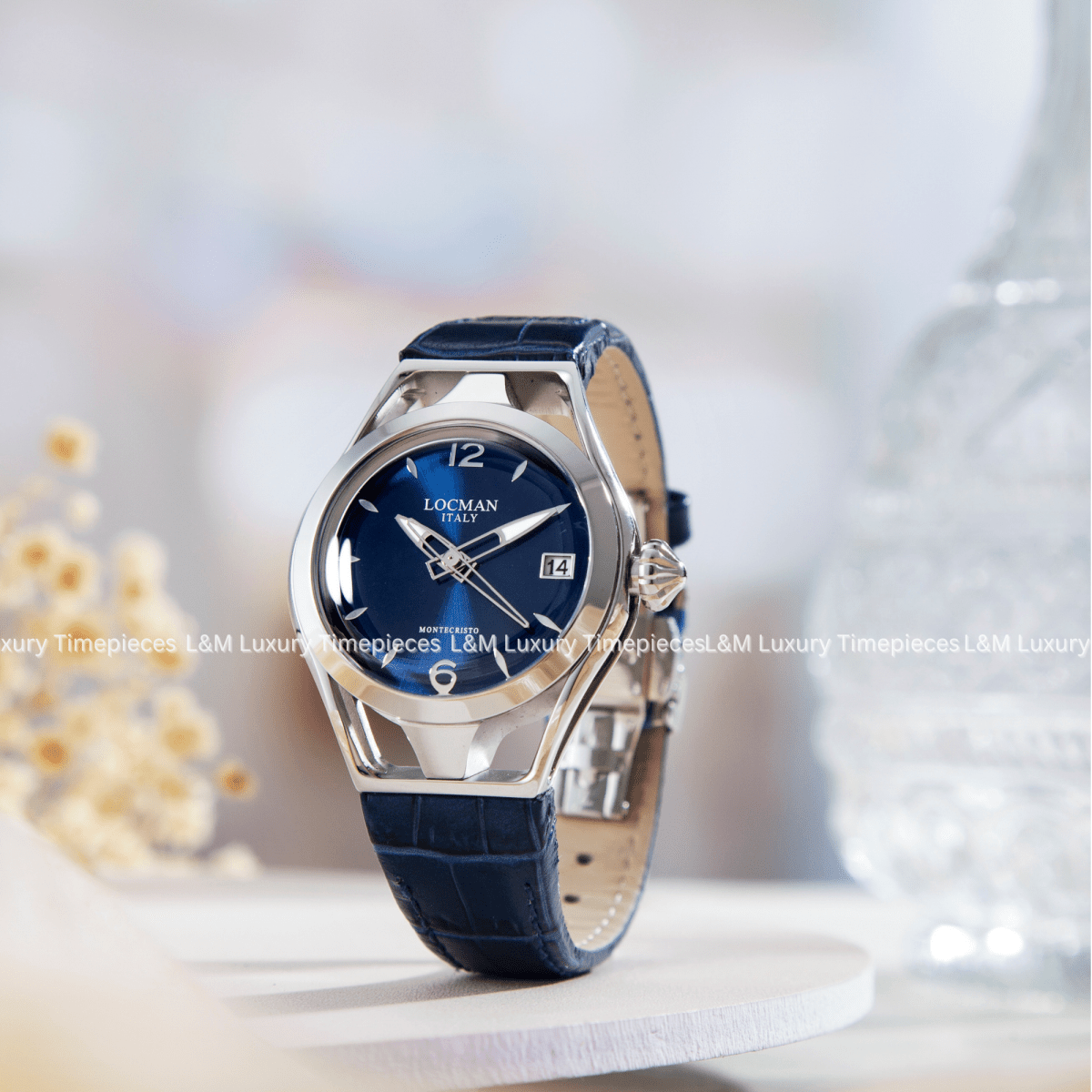 LOCMAN Đồng Hồ Nữ Montecristo Lady 0526A02A - 00blnkpb - L&M Luxury Timepieces