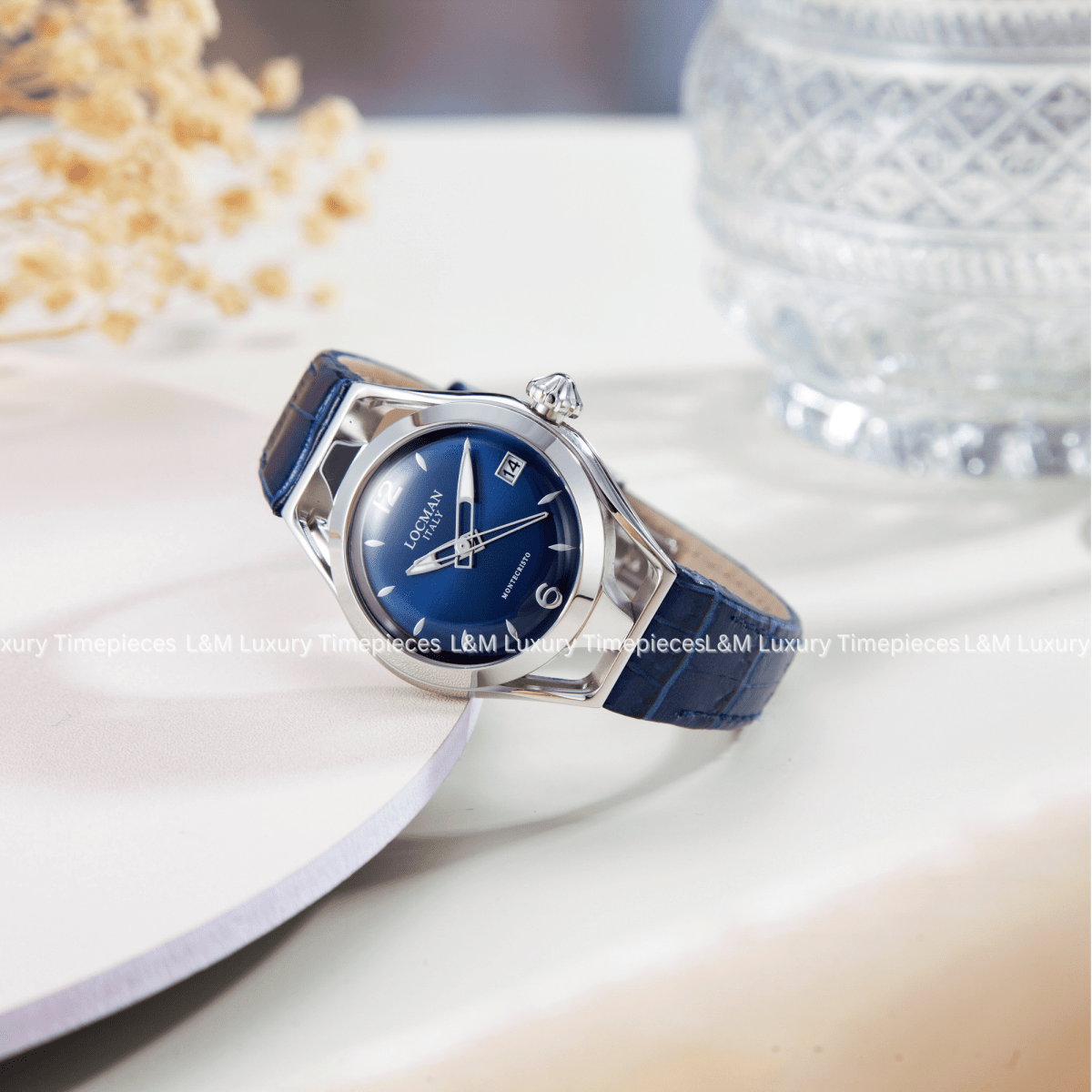 LOCMAN Đồng Hồ Nữ Montecristo Lady 0526A02A - 00blnkpb - L&M Luxury Timepieces