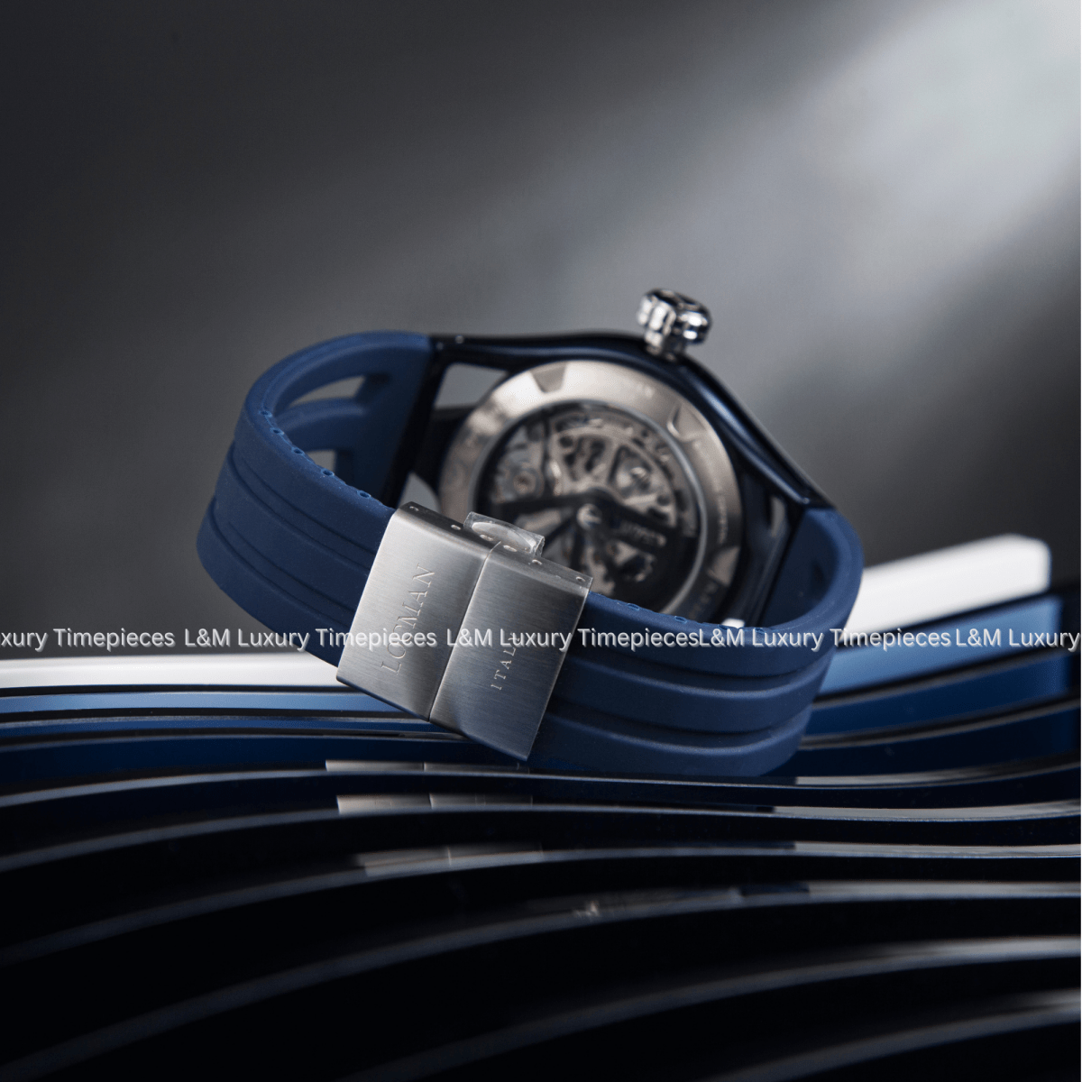 LOCMAN Đồng Hồ Nam Montecristo Skeleton Automatic 0538B02S - blblsksb - L&M Luxury Timepieces