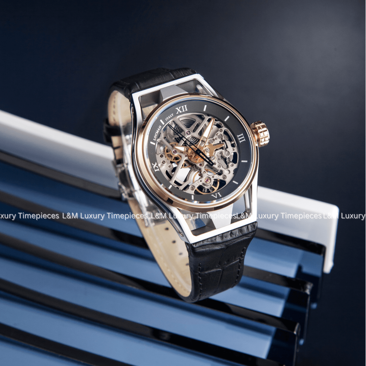 LOCMAN Đồng Hồ Nam Montecristo Skeleton Automatic 0538M07S - 0rgygypk - L&M Luxury Timepieces