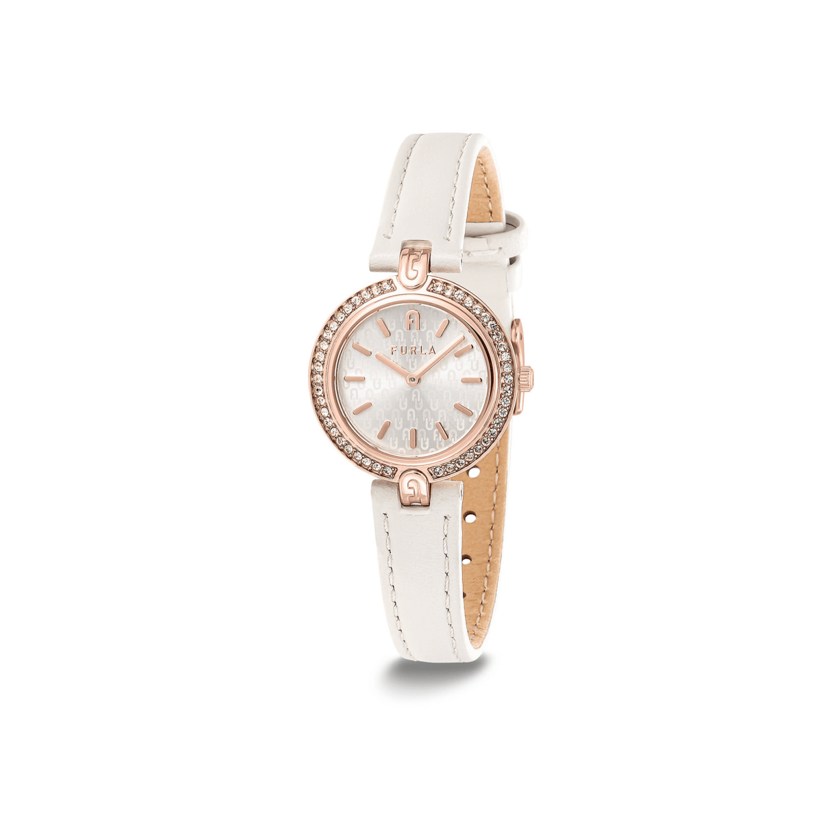 FURLA Logo Links Rose Gold Gift Set FGWJ001BU - L&M Luxury Timepieces