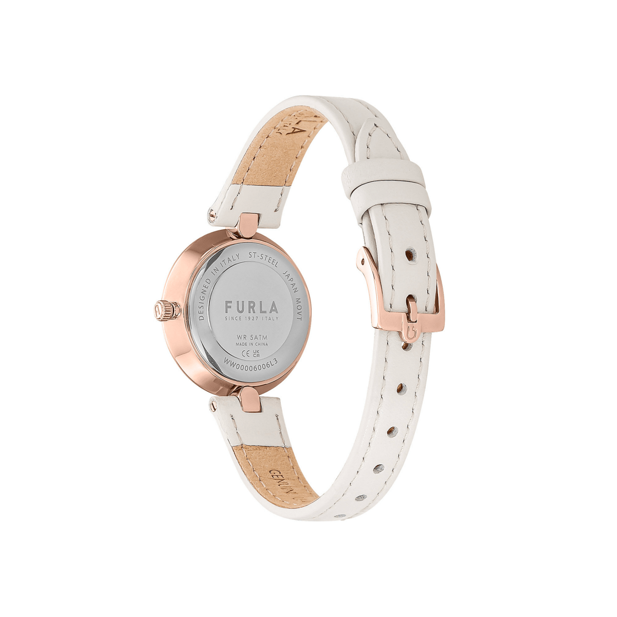 FURLA Logo Links Rose Gold Gift Set FGWJ001BU - L&M Luxury Timepieces