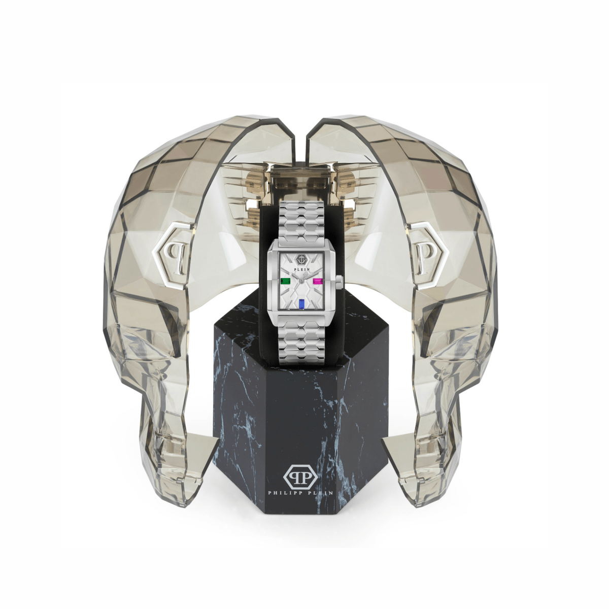 PHILIPP PLEIN Đồng Hồ Nữ Offshore Square PWMAA0422 - L&M Luxury Timepieces