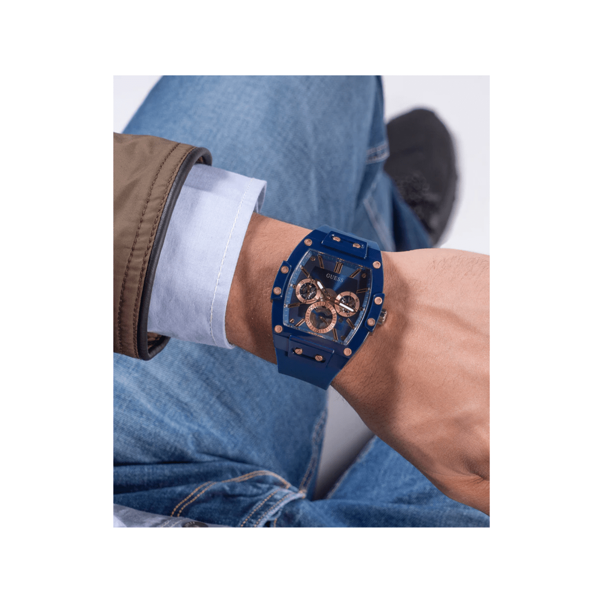 GUESS Đồng Hồ Nam Phoenix GW0203G7 - L&M Luxury Timepieces