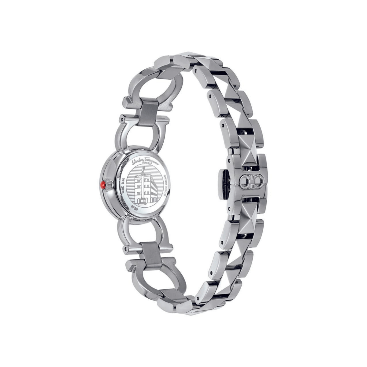 Salvatore Ferragamo Double Gancini Stud - L&M Luxury Timepieces