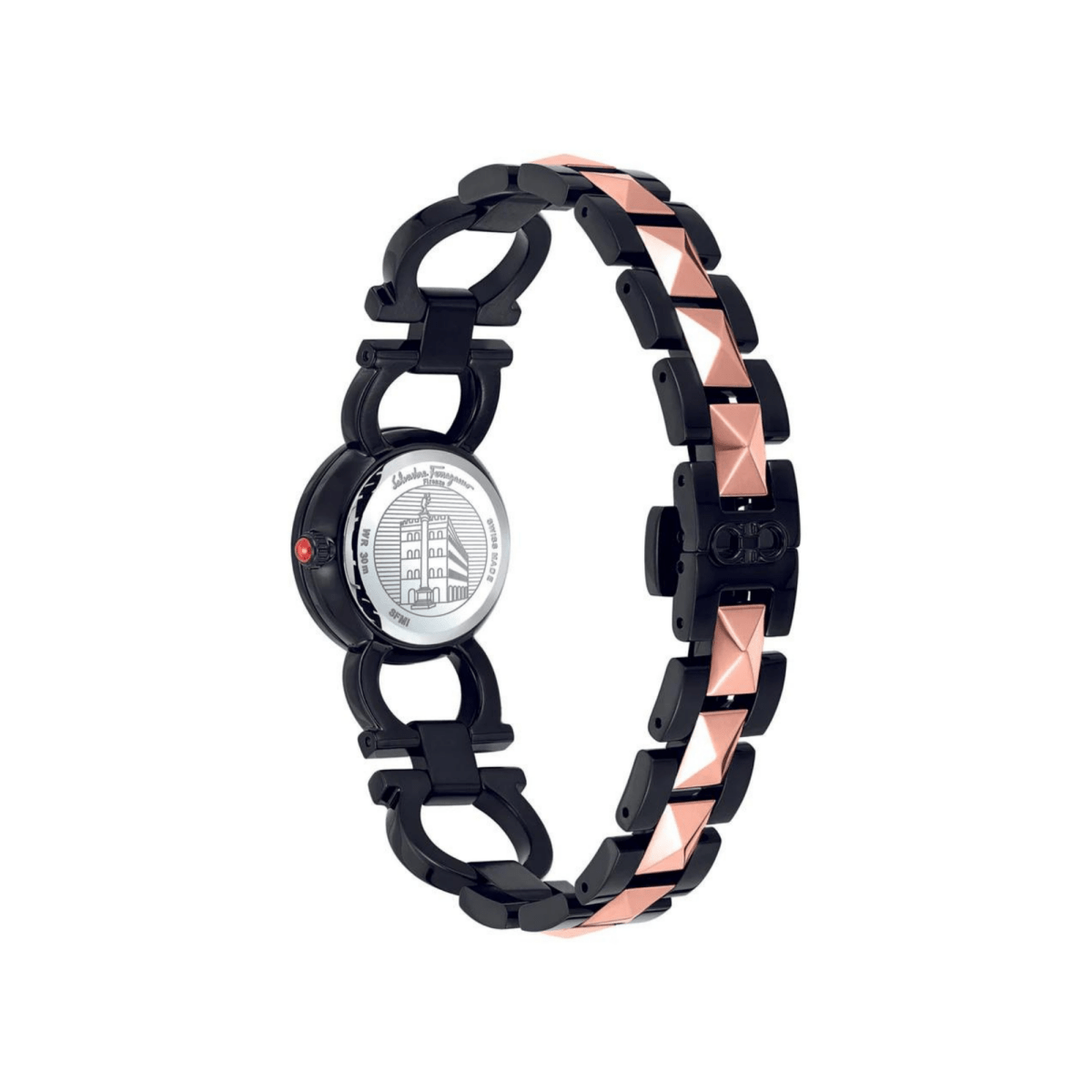 Salvatore Ferragamo Double Gancini Stud - L&M Luxury Timepieces