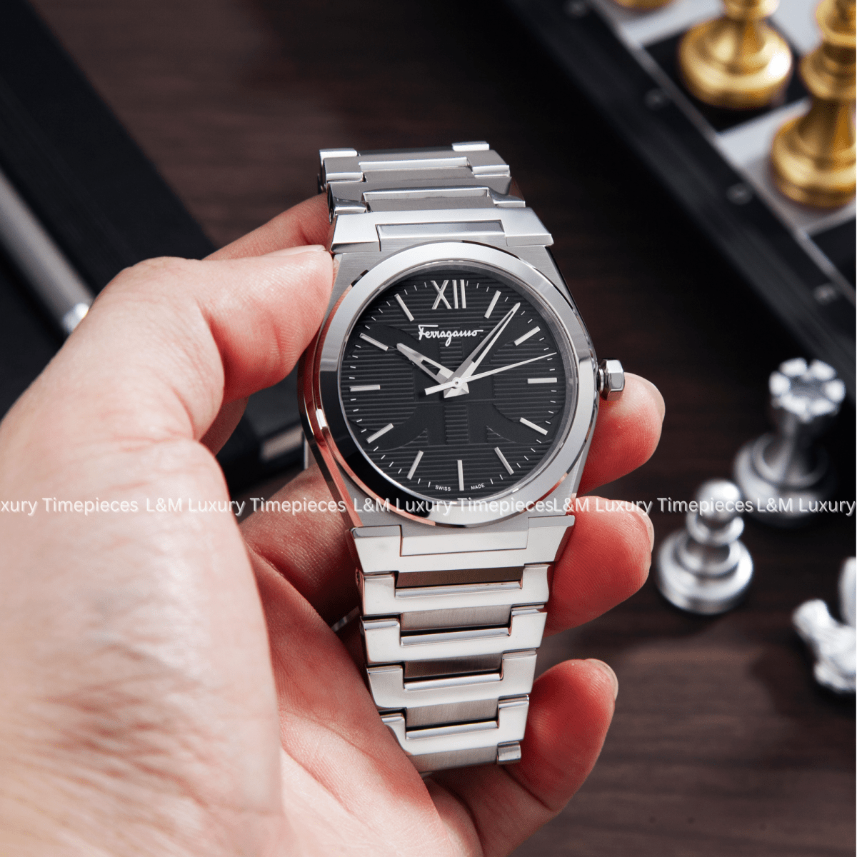 Salvatore Ferragamo Vega 40Mm - L&M Luxury Timepieces