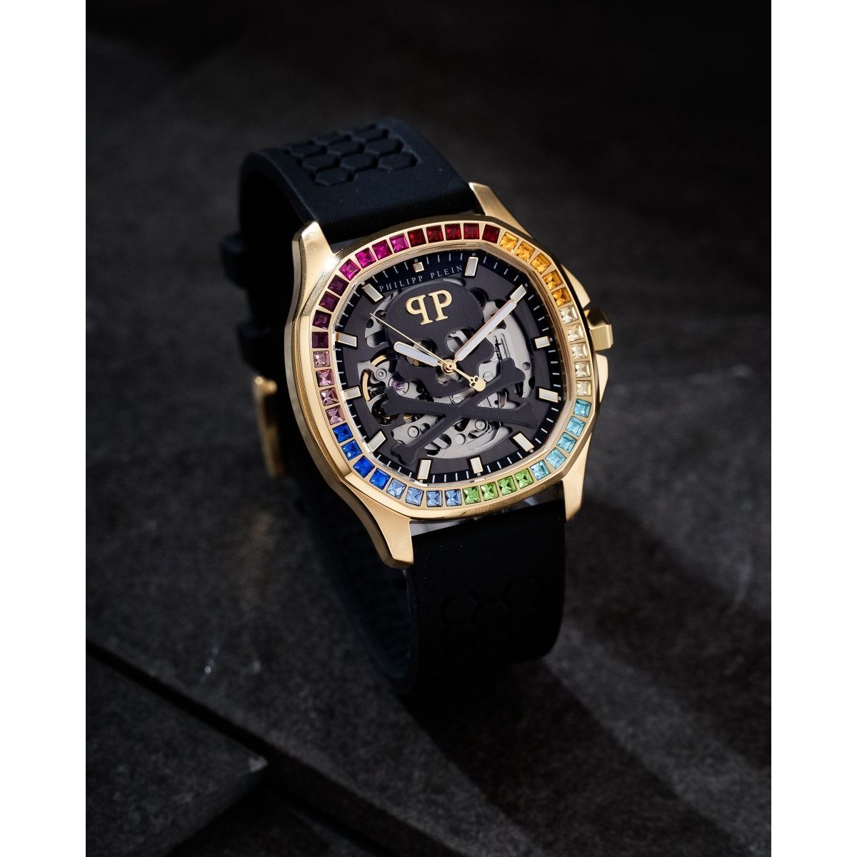 PHILIPP PLEIN Đồng Hồ Nam Skeleton Spectre PWRAA0523 - L&M Luxury Timepieces