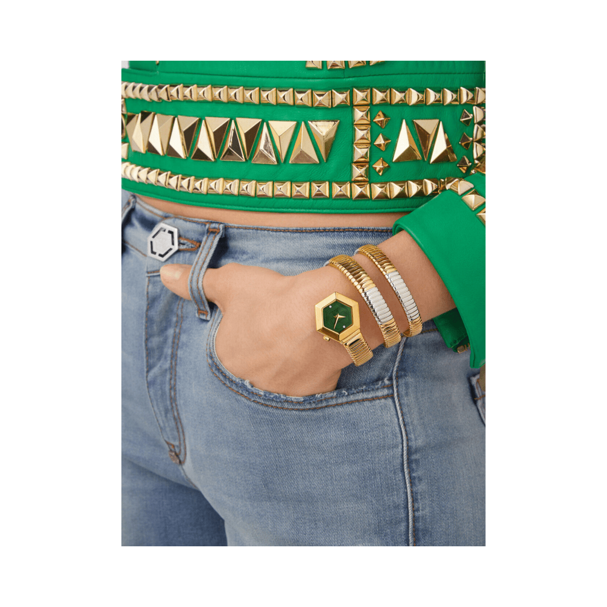 Snake Hexagon Ladies - L&M Luxury Timepieces
