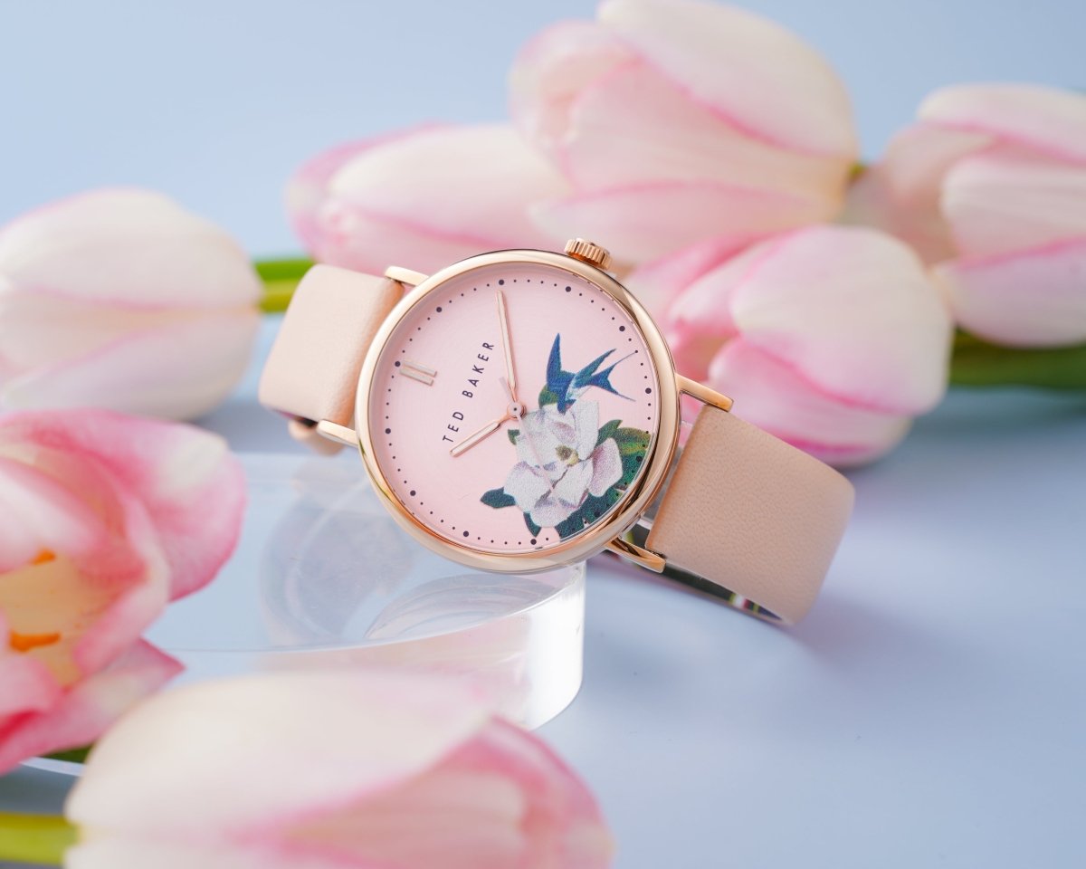 TED BAKER Đồng Hồ Nữ Phylipa Flowers BKPPFF909UO - L&M Luxury Timepieces