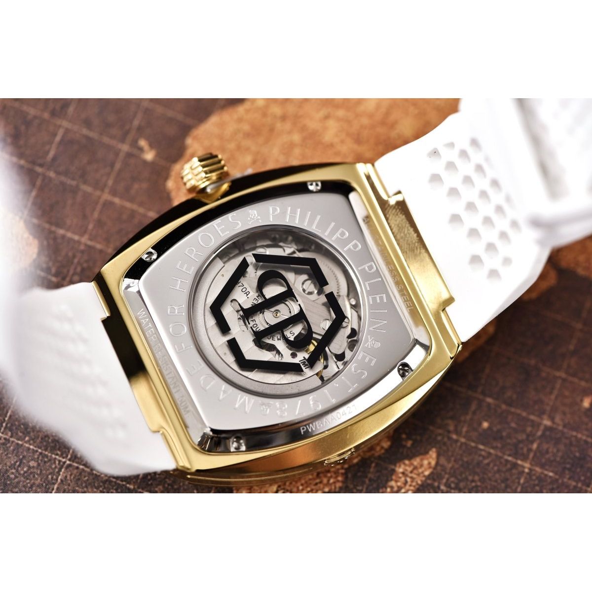 PHILIPP PLEIN Đồng Hồ Nam The Skeleton PWBAA0421 - L&M Luxury Timepieces