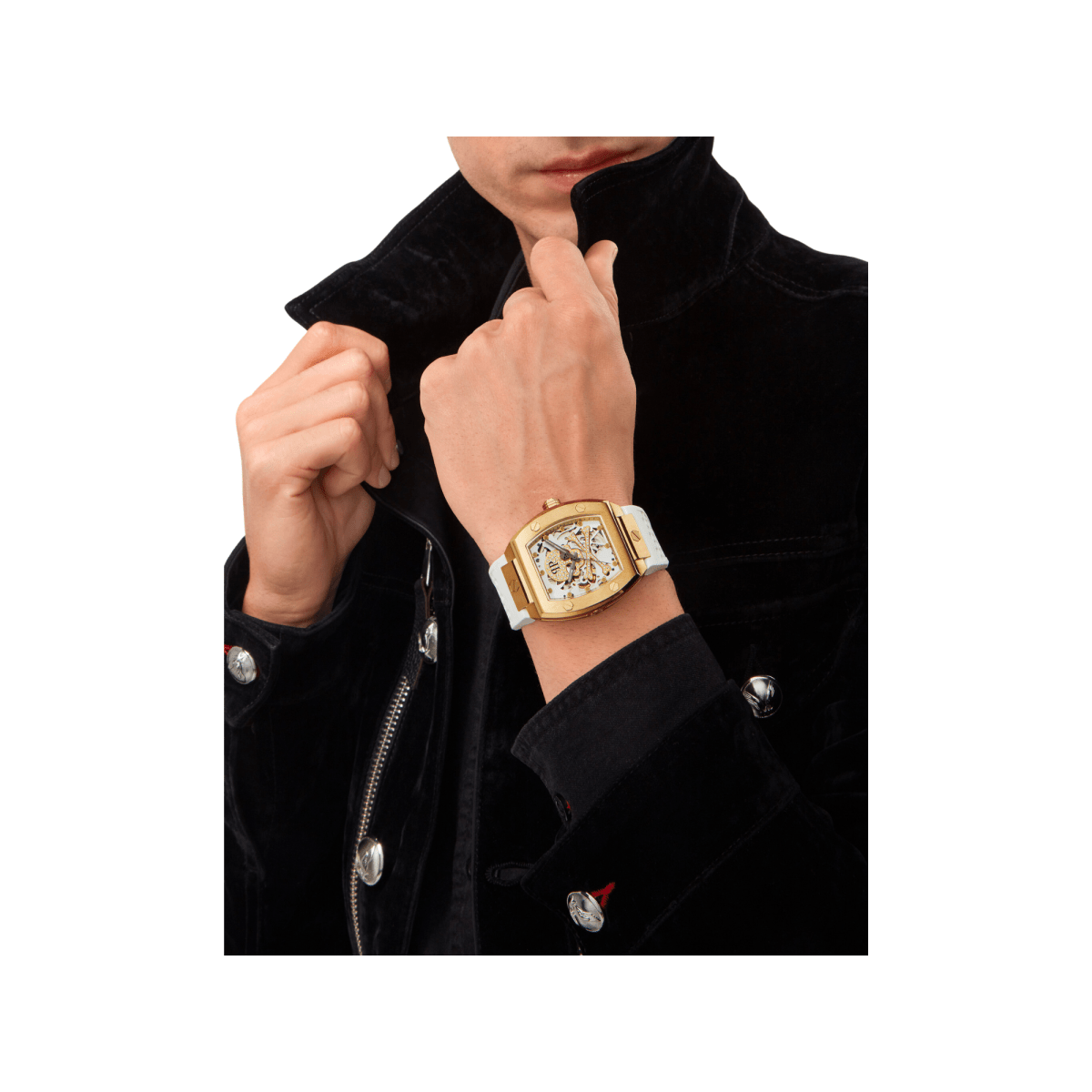 PHILIPP PLEIN Đồng Hồ Nam The Skeleton PWBAA0421 - L&M Luxury Timepieces