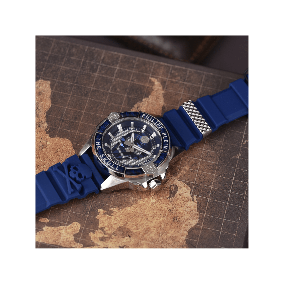 PHILIPP PLEIN Đồng Hồ Nam The Skull Carbon Fiber PWAAA1722 - L&M Luxury Timepieces