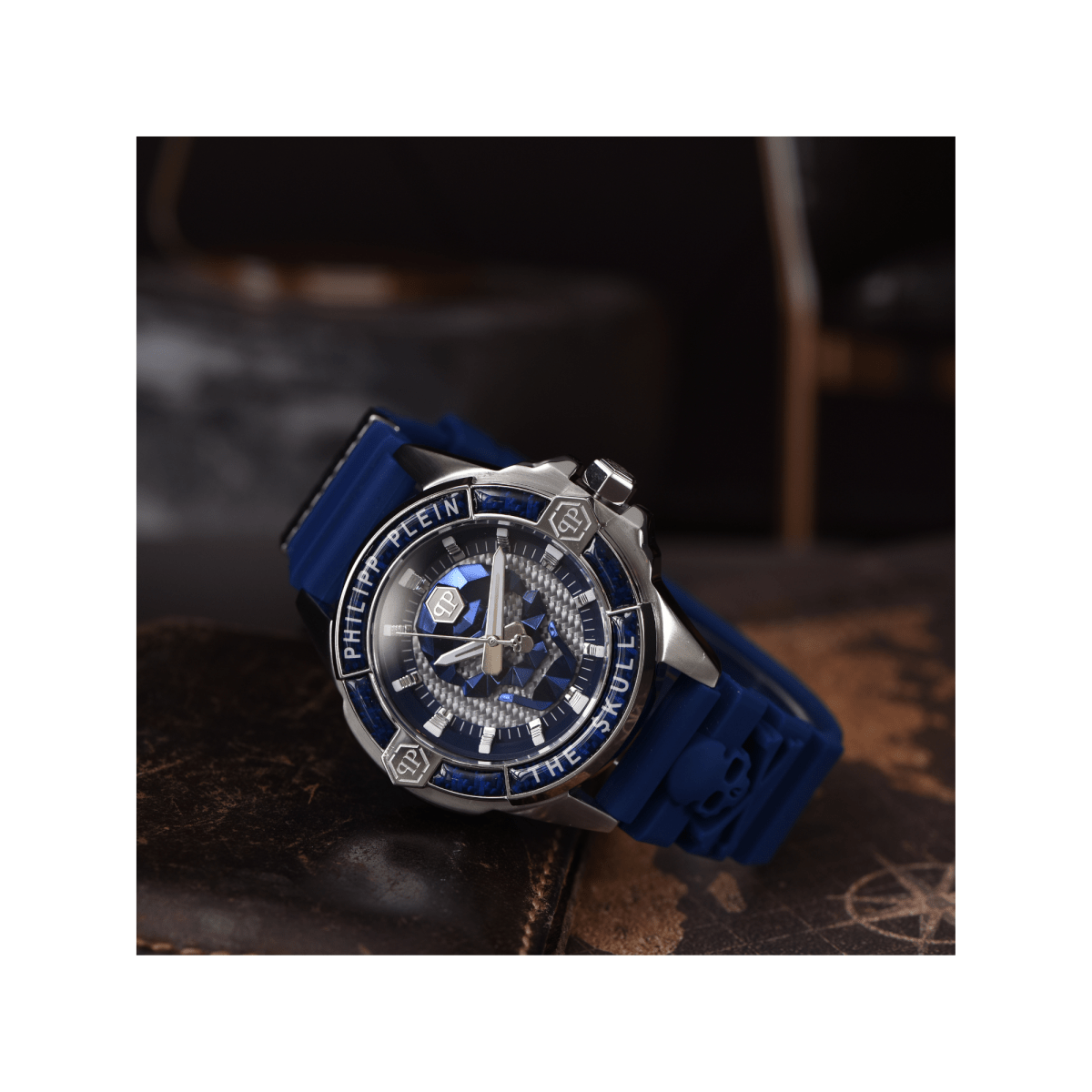 PHILIPP PLEIN Đồng Hồ Nam The Skull Carbon Fiber PWAAA1722 - L&M Luxury Timepieces