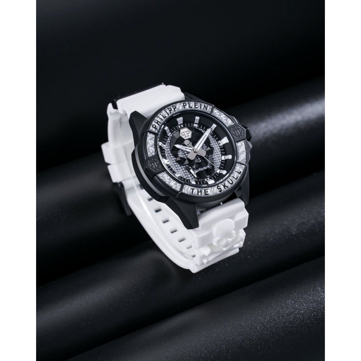 PHILIPP PLEIN Đồng Hồ Nam The Skull Carbon Fiber PWAAA1822 - L&M Luxury Timepieces