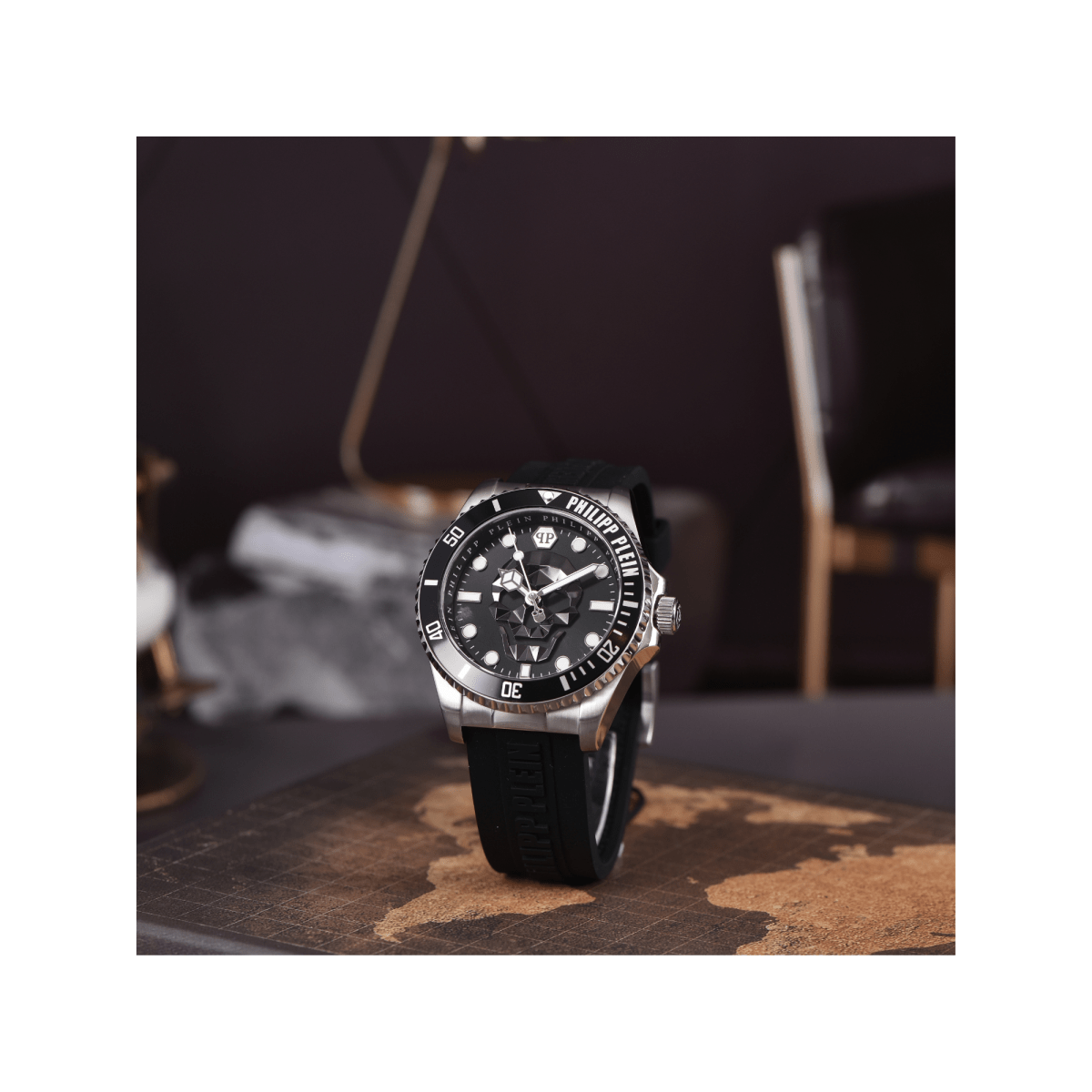 PHILIPP PLEIN Đồng Hồ Nam The Skull Diver PWOAA0122 - L&M Luxury Timepieces