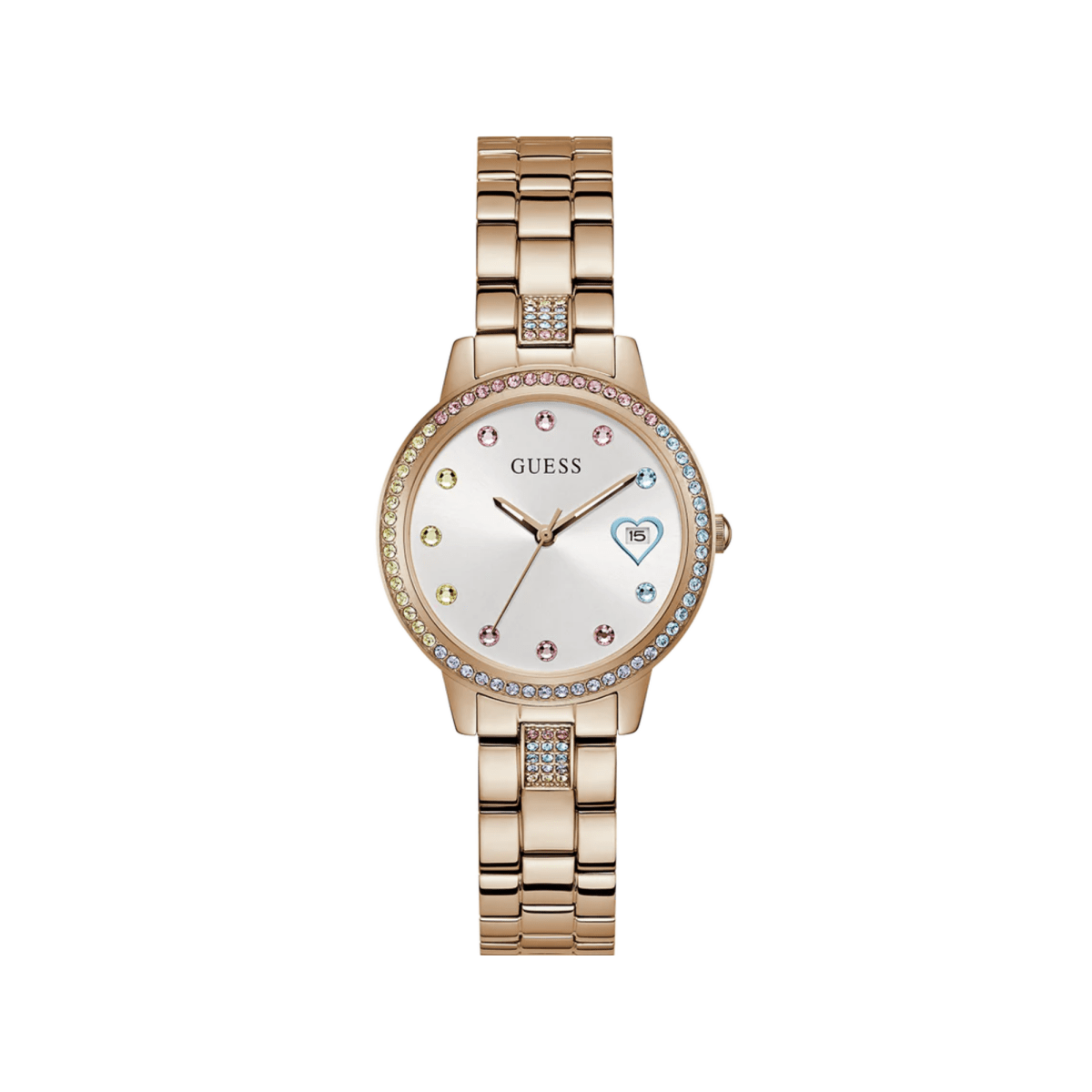 GUESS Đồng Hồ Nữ Three Of Hearts GW0657L3 - L&M Luxury Timepieces