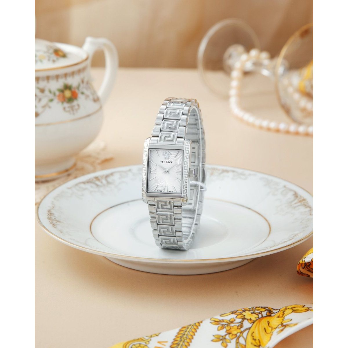 VERSACE Đồng Hồ Nữ Tonneau VE1C00722 - L&M Luxury Timepieces