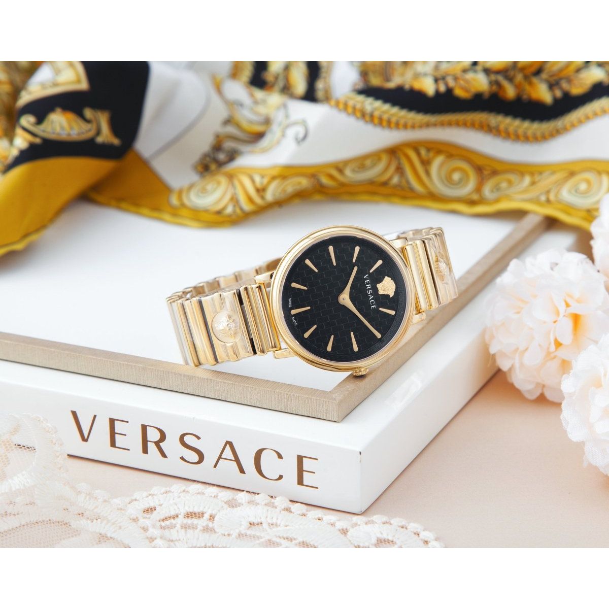 VERSACE Đồng Hồ Nữ V Circle VE8101519 - L&M Luxury Timepieces