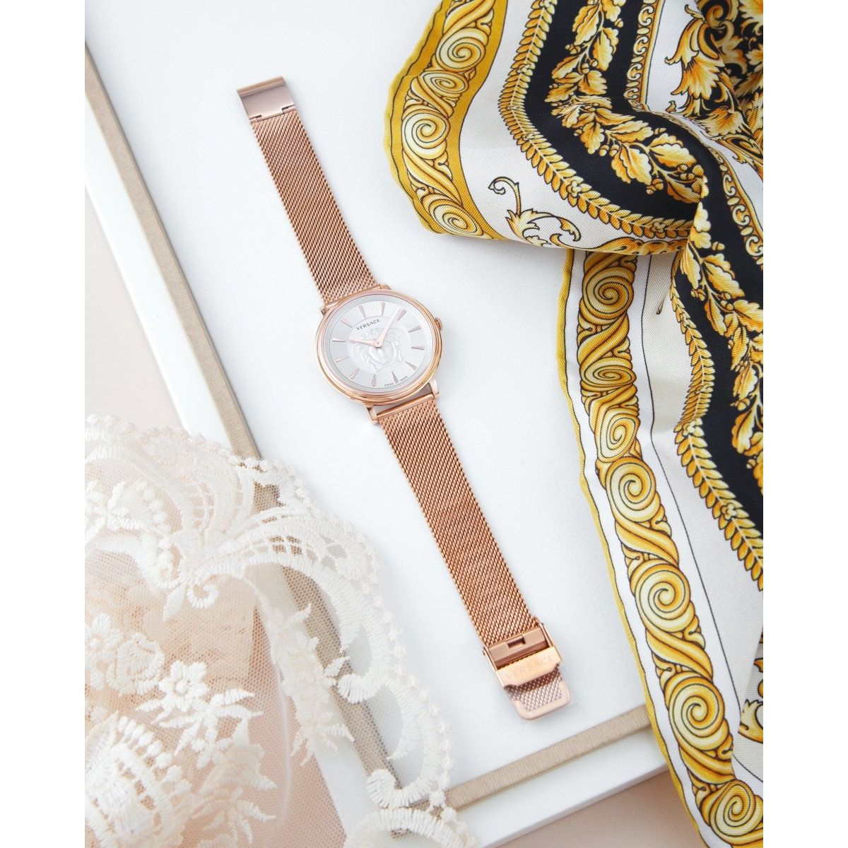 VERSACE Đồng Hồ Nữ V - Circle Medusa VE8103019 - L&M Luxury Timepieces