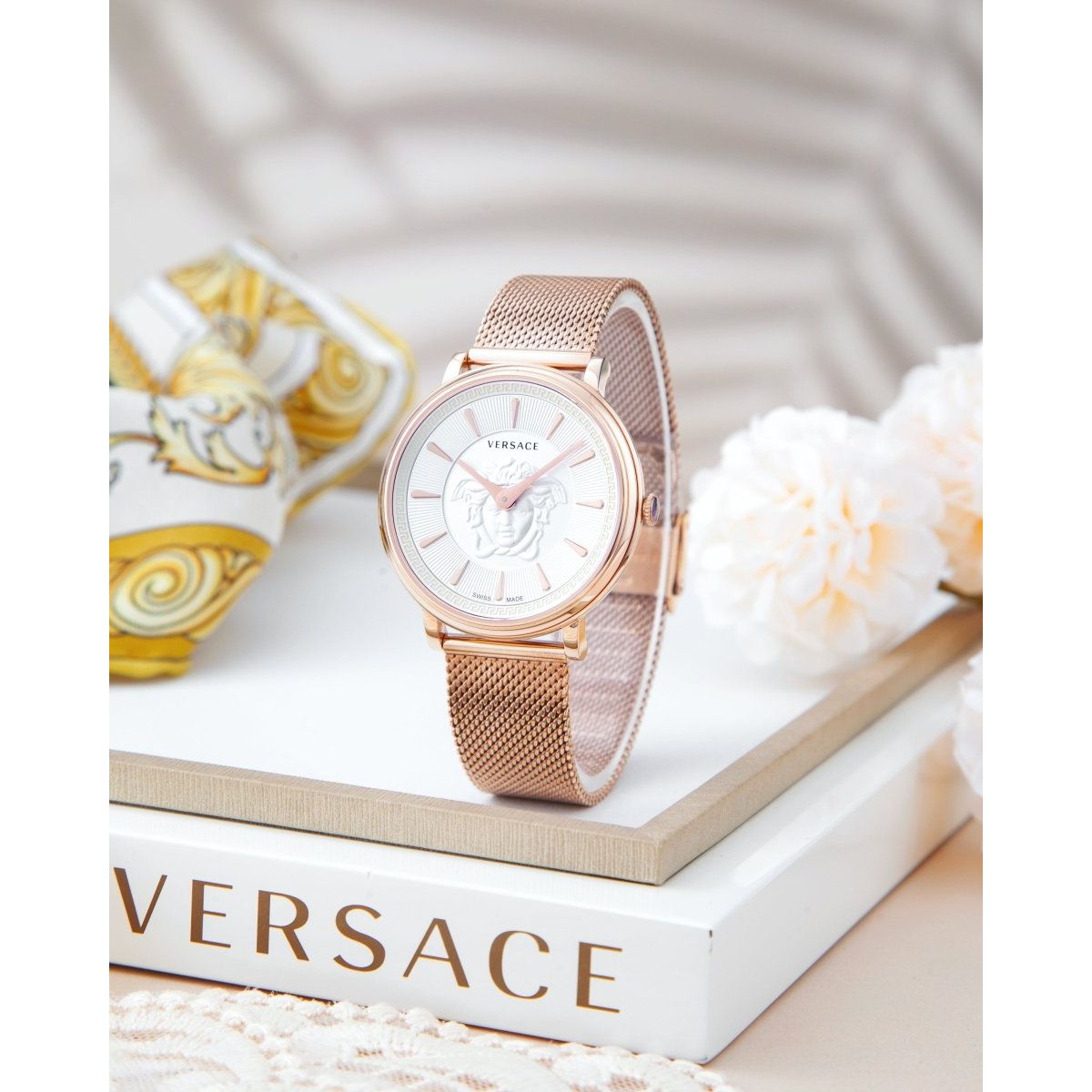 VERSACE Đồng Hồ Nữ V - Circle Medusa VE8103019 - L&M Luxury Timepieces