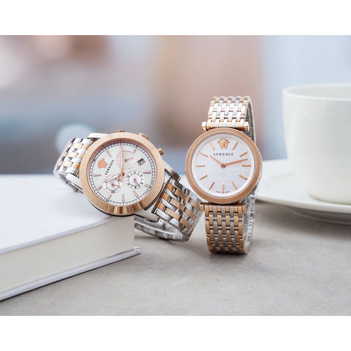 VERSACE Đồng Hồ Nữ V - Twist Diamond VELS01019 - L&M Luxury Timepieces